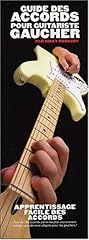 Guide accords guitariste d'occasion  Livré partout en France