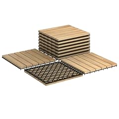Homfme pcs acacia for sale  Delivered anywhere in UK