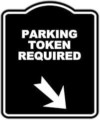 Parking token required for sale  Delivered anywhere in USA 