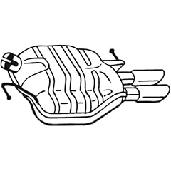 Rear muffler bosal for sale  Delivered anywhere in USA 