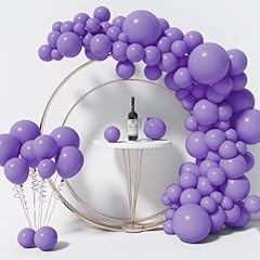 130pcs purple balloons for sale  Delivered anywhere in USA 