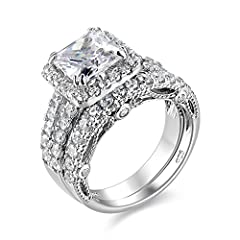 Wuziwen 4ct engagement for sale  Delivered anywhere in USA 