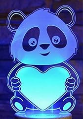 Panda lampe illusion d'occasion  Livré partout en France