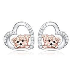 Hoohwe yorkie earrings for sale  Delivered anywhere in USA 
