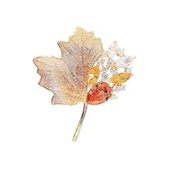 Maple leaf brooch for sale  Delivered anywhere in USA 