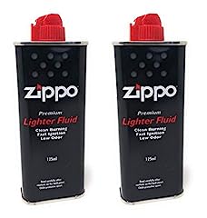 ZIPPO Benzina Originale 2 Flaconi da 125ml cadauno usato  Spedito ovunque in Italia 