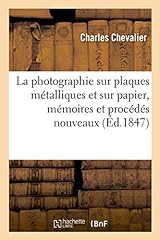 Photographie plaques métalliq d'occasion  Livré partout en France