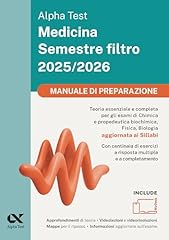 Medicina semestre filtro usato  Spedito ovunque in Italia 