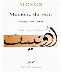 Memoire vent poemes d'occasion  Livré partout en France