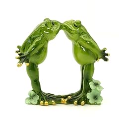 Slcinwzdt frog figurine for sale  Delivered anywhere in USA 