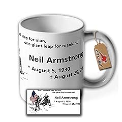 Tasse neil armstrong gebraucht kaufen  Wird an jeden Ort in Deutschland
