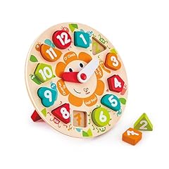 Hape puzzle orologio usato  Spedito ovunque in Italia 