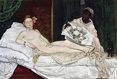 Edouard manet olympia usato  Spedito ovunque in Italia 
