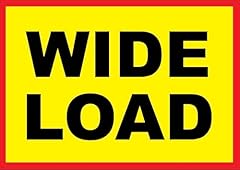 Warning wide load for sale  Delivered anywhere in UK