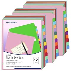 Xhsheng tab dividers for sale  Delivered anywhere in USA 