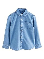 Next camicia jeans usato  Spedito ovunque in Italia 