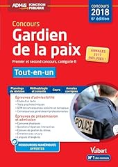 Concours gardien paix d'occasion  Livré partout en France
