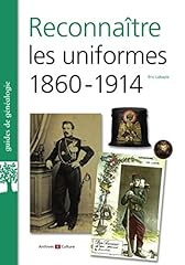 Reconnaitre uniformes 1860 d'occasion  Livré partout en France