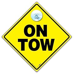 Tow car sign for sale  Delivered anywhere in UK