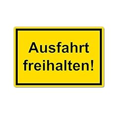 Ausfahrt freihalten schild gebraucht kaufen  Wird an jeden Ort in Deutschland