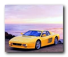 Yellow ferrari testarossa for sale  Delivered anywhere in USA 