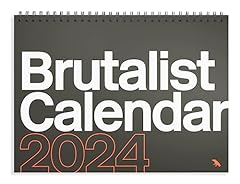 Brutalist calendar 2024 for sale  Delivered anywhere in USA 