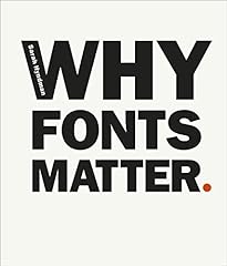 Fonts matter multisensory for sale  Delivered anywhere in UK