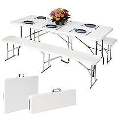 6ft folding table for sale  Delivered anywhere in UK
