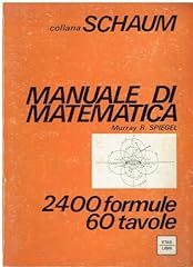 Manuale matematica usato  Spedito ovunque in Italia 