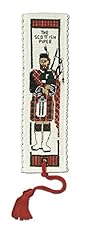 Scottish piper bookmark for sale  Delivered anywhere in UK