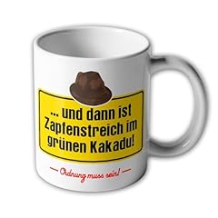Tasse zapfenstreich grünen gebraucht kaufen  Wird an jeden Ort in Deutschland