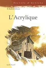 Acrylique techniques transpare d'occasion  Livré partout en France