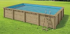 Piscina rettangolare legno usato  Spedito ovunque in Italia 