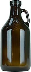 32oz amber growler for sale  Delivered anywhere in USA 