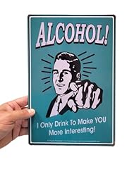 Metal tin funny for sale  Delivered anywhere in USA 