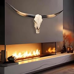Cow skull wall for sale  Delivered anywhere in USA 