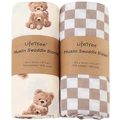 Lifetree muslin swaddle for sale  Delivered anywhere in UK