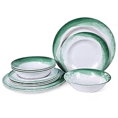 Melamine dinnerware sets for sale  Delivered anywhere in USA 