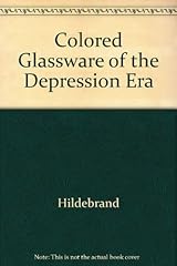 Colored glassware depression for sale  Delivered anywhere in UK