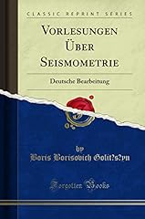 Vorlesungen über seismometrie d'occasion  Livré partout en France