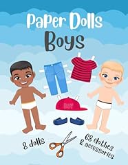 Paper dolls boys for sale  Delivered anywhere in UK