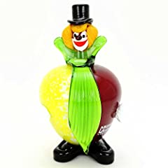 GlassOfVenice Murano Glass Clown - Apple, used for sale  Delivered anywhere in Canada