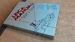 Leica manual manual d'occasion  Livré partout en Belgiqu