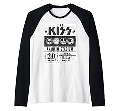 Kiss ticket raglan for sale  Delivered anywhere in USA 