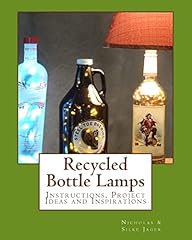 Recycled bottle lamps for sale  Delivered anywhere in UK