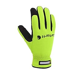Carhartt Work Flex Gloves High Vis Lime MD for sale  Delivered anywhere in USA 