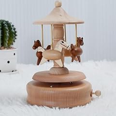 Littleduckling wooden carousel for sale  Delivered anywhere in Ireland