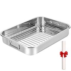 Stainless steel roaster for sale  Delivered anywhere in USA 
