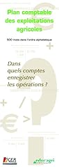 Plan comptable exploitation d'occasion  Livré partout en Belgiqu