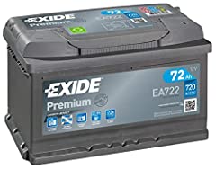 Exide premium ea722 for sale  Delivered anywhere in Ireland